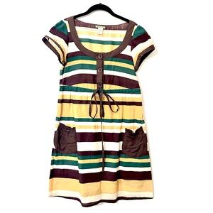 Hot & Delicious Multicolor Striped Dress